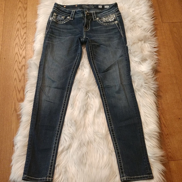 Miss Me Signature Skinny Jeans sz 26 - Picture 4 of 11